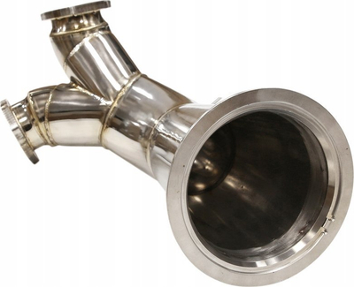 Downpipe TurboWorks për Audi SQ5 B9 3.0 TFSI, çelik inoks, për modelet 2019 e mbrapa