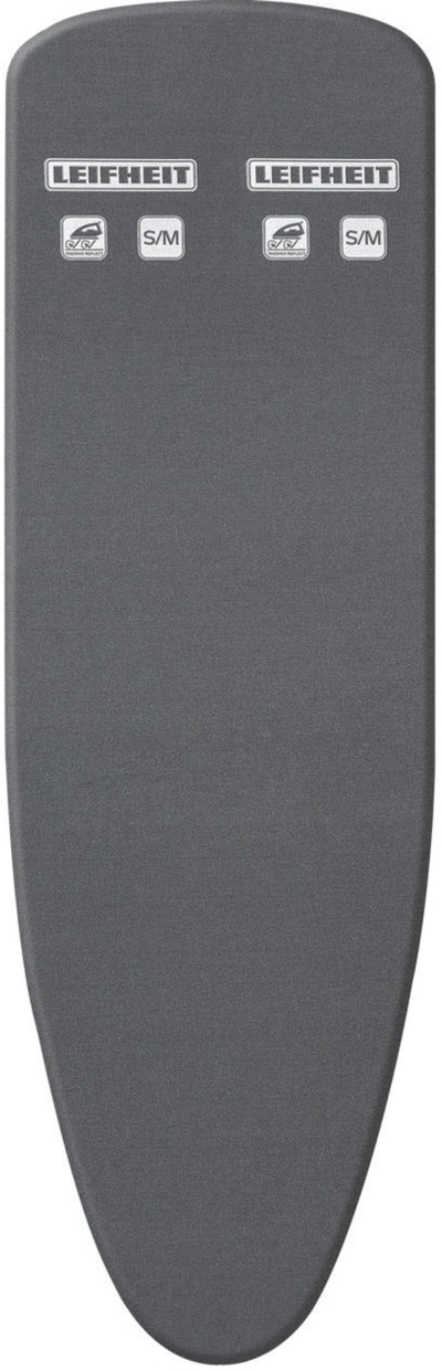 Mbulesë dërrase hekurosje Leifheit Thermo Reflect S/M 71679, 125x40 cm, reflektuese, e zezë