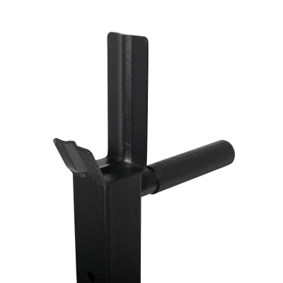 Stojc për squat VirtuFit Adjustable Squat Rack, i rregullueshëm, metalik, i zi
