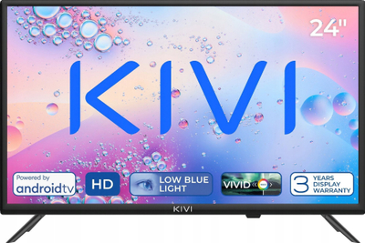 TV KIVI 24H760QB, 24", Smart Android, HD, i zi