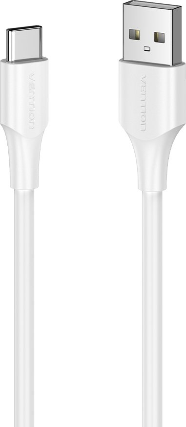 Kabllo USB në USB-C Vention, 1.5 m, 3A, e bardhë