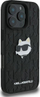 Kapak telefoni Karl Lagerfeld KLHCP16XPGKLCHPK, për iPhone 16 Pro Max 6.9", lëkurë eco, i zi