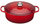 Tenxhere ovale Le Creuset Signature, prej gize, me emalim, e kuqe