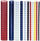 Krehër plastik për lidhje Argo 36K022A, 6mm, set 100 copë, shumëngjyrësh