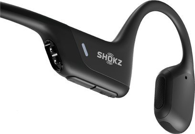 Kufje sportive Shokz OpenRun Pro Mini, pa tela, IP55, të zeza