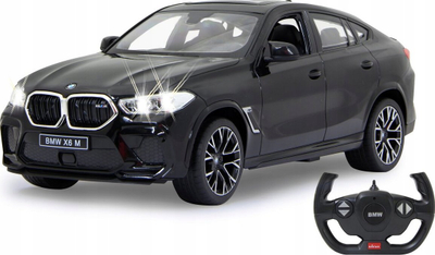 Makinë me telekomandë Jamara BMW X6 M, shkallë 1:14, 2.4 GHz, me drita LED, e zezë