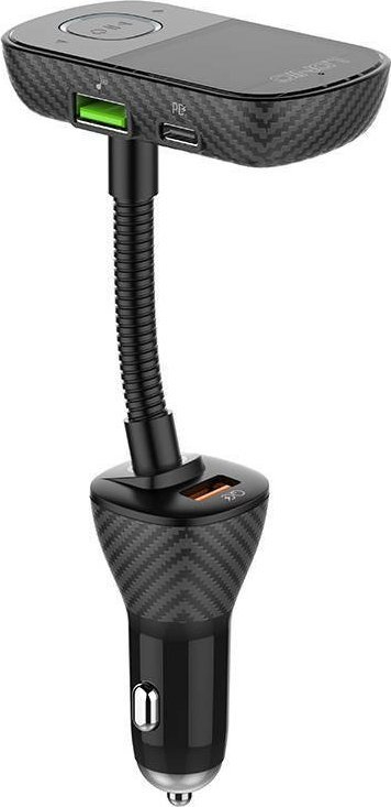 Transmetues FM për makinë LDNIO C705Q, Bluetooth 5.0, 43W, i zi