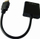 Адаптер AV Gembird HDMI - D-Sub (VGA) + Jack 3.5mm (A-HDMI-VGA-03), црн