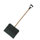 Lopatë bore Snow Shovel 12354, 45x36cm, dorezë druri, shumëngjyrëshe