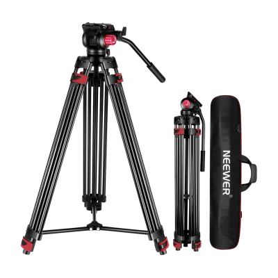 Tripod për kamera Neewer TP-M200, 200 cm, metalik, i zi