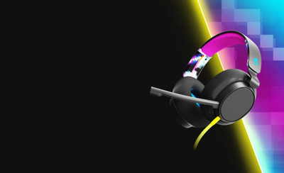 Kufje gaming Skullcandy SLYR, over ear, me kabllo, të zeza