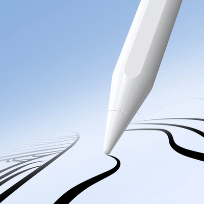 Stilolaps për tablet DUX DUCIS Active Stylus, POM 1.5mm, USB C, i bardhë