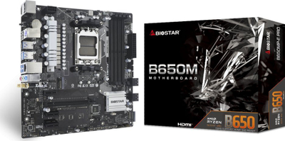 Pllakë mëmë Biostar B650MP-E PRO, AMD B650, Socket AM5, Micro ATX