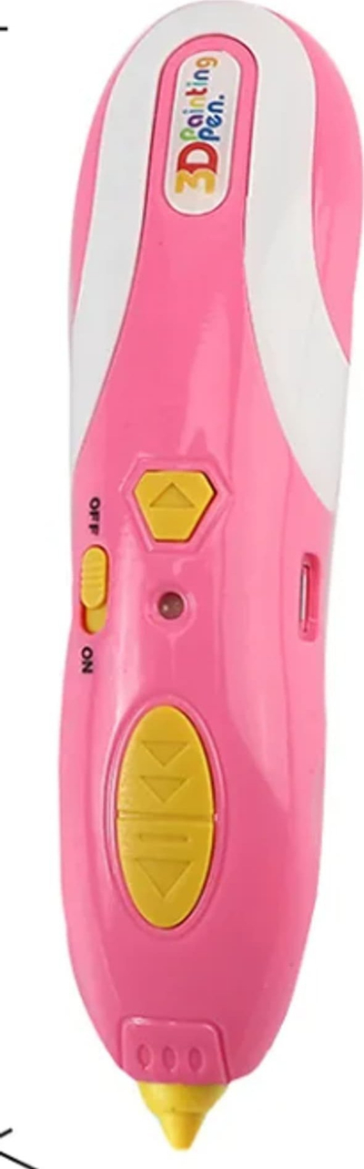 Stilolaps 3D Leantoys Painting Pen, lodër me mend, për kalamaj 6+, rozë