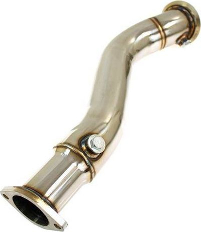 Downpipe TurboWorks BMW E60 535i N54, DECAT, çelik inoksi