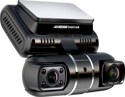Kamerë sigurie për makinë Mikavi PQ7 4CH, Full HD, Wi‑Fi GPS, e zezë
