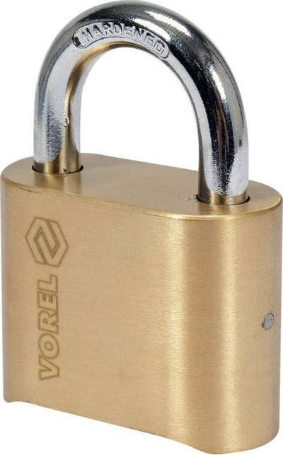 Dry kombinues Toya Vorel Brass, 50mm, 4 shifra, mbyllje nga poshtë