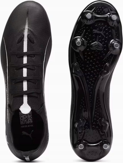 Këpuca futbolli Puma ULTRA 5 Match MxSG, për burra, për fusha MxSG, e zezë