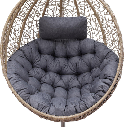Jastëk për luhatje Hobbygarden Cushion Moon, pëlhurë Ekolen, për luhatje Cocoon, grafit