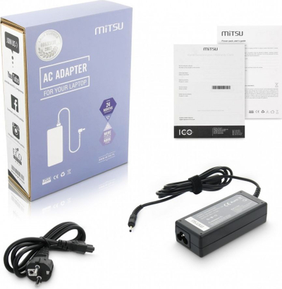 Adapter karikues laptopi Mitsu ZM/SAM19316C, 60W, 19V 3.16A, i zi