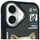 Kapak telefoni Nimmy Cool&Cute 2.0 Dog, për iPhone 16 6.1", i zi