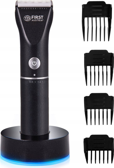 Makineri profesionale qethëse Professional Hair Clipper, teh qeramik dhe titanium, pa kabllo, e zezë