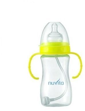 Shishe vetë ushqyese Nuvita, 270ml, e verdhë