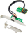 Мрежна картичка ProXtend Mini PCIe X1, гигабитен етернет, 1x RJ45, зелена