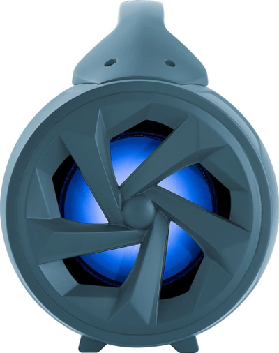 Kuti zëri Bigben PARTYBTLITEDB, Bluetooth, 50W, blu e errët