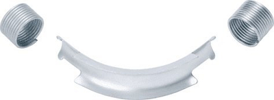 Kapëse për kthesë 90° REHAU RAUTITAN, për tub 20 mm, çelik i galvanizum