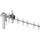 Antene drejtuese GSM ATK-10, 800-980 MHz, 12.8 dBi, argjend