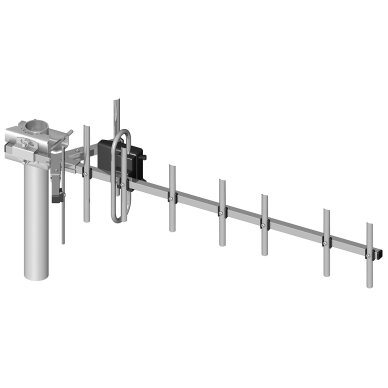 Antene drejtuese GSM ATK-10, 800-980 MHz, 12.8 dBi, argjend