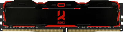Memorie GoodRam IRDM X, DDR4, 16 GB, 3000 MHz, CL17, IR-X3000D464L17S/16GDC