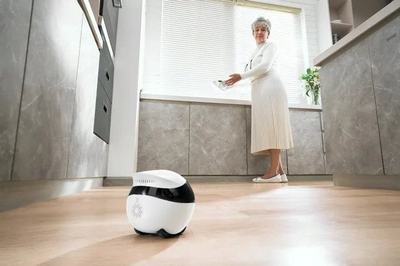 Robot monitorues EnaBot Ebo Air 2 Home, kamera 2K, WiFi, i bardhë
