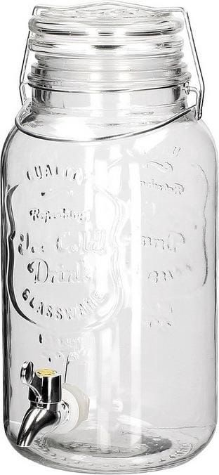 Shishe qelqi me rubinet Orion Szko Bottle, 3.5L, transparente