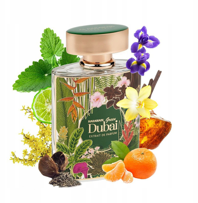 Parfum Al Haramain Green Dubai, extrait de parfum, unisex, 100ml