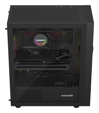 Ftohës uji për CPU Genesis Hydria 240 NLG-2319, 240mm, ARGB, i zi