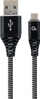 Kabllo Gembird USB-A - microUSB (CC-USB2B-AMmBM-2M-BW), 2 m, e zezë