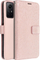 Këllëf telefoni MEZZO Xiaomi Redmi Note 12S, lëkurë eco, portofol me magnet, rozë