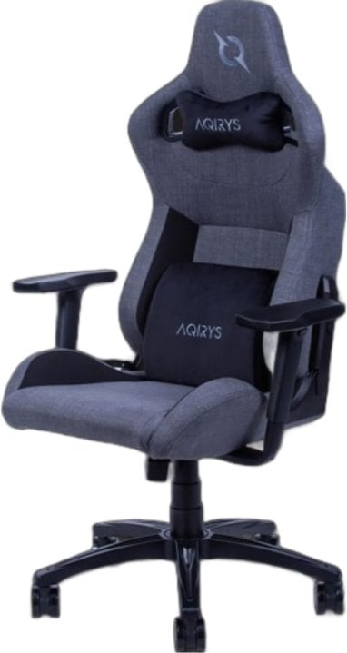 Karrige gaming Aqirys Fenrir, ergonomike, gri e zezë
