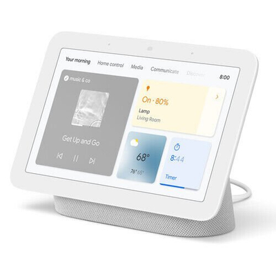 Ekran smart Google Nest Hub Gen 2, 7", WiFi, i bardhë