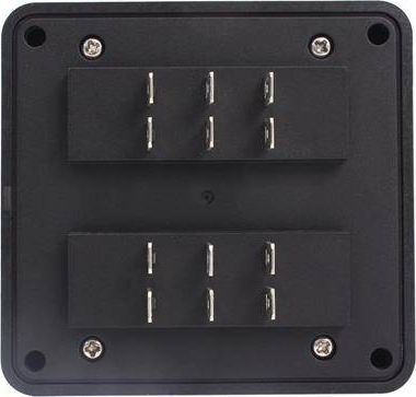 Kuti siguresash MTuning_F Fuse Box, 6x Type B, 12V, e zezë