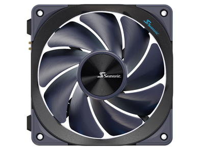 Вентилатор за компјутер SeaSonic MagFlow 1225 PWM, 120 mm, без осветлување, црн