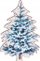 Kapëse druri zbukuruese BN Christmas Tree, 4 cm, set me 9 copë, shumëngjyrëshe