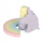 Shkumsa për trotuar Starpak Unicorn 561879, set me 3 copë, me ngjyra pastel