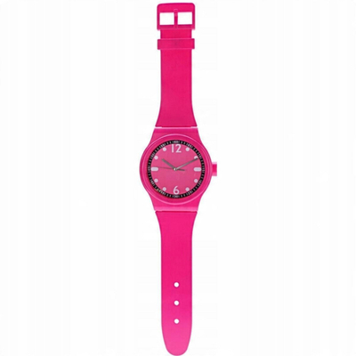 Orë muri Excellent Houseware Watch, 92 cm, plastike, rozë