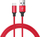Kabllo USB në micro USB Vayox VA0004, 1.5m, Quick Charge 3.0, e kuqe