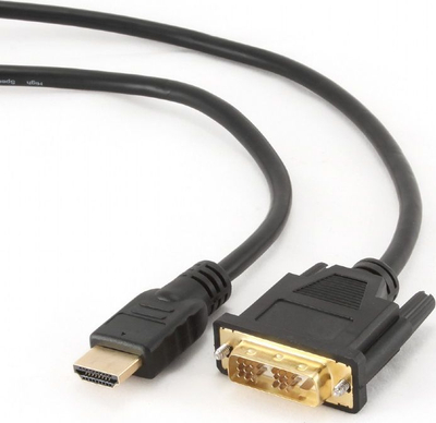 Kabllo Gembird HDMI - DVI D (CCHDMIDVI15), 4.5m, e zezë