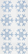 Ngjitëse dekorative Craft with Fun Crystal Snowflakes, vetë-ngjitëse, forma borëflake, shumëngjyrëshe