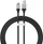 Kabllo USB Baseus CoolPlay CAKW000601, USB-A në USB-C, 1 m 100W, i zi